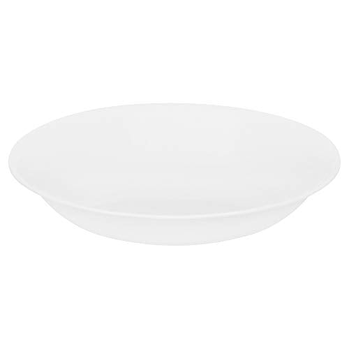 Corelle Vitrelle 6-Piece Bowl Set, Triple Layer Glass and Chip Resistant, 20-Oz Lightweight Round Bowls, Winter Frost White