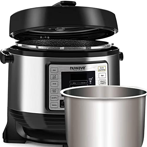 Nuwave Nutri-Pot Digital Pressure Cooker 6-quart with Stainless Steel Inner Pot & Sure-Lock Technology