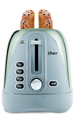 Oster Long Slot 4-Slice Toaster, Stainless Steel (TSSTTR6330-NP)